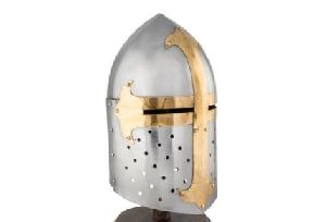 Medieval Crusader Knight Miniature Helmet