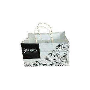 Loop Handle Printed Paper Shopping Bag