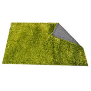 Green Shaggy Carpet