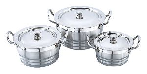 stainless steel dishes
