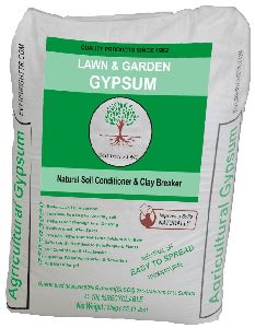 Natural Powdered Gypsum Fertilizer for Agriculture