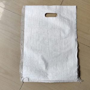 PP Woven D Cut Bags (12x18 Inch)