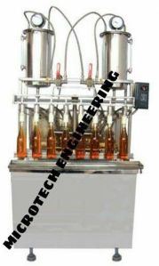 Semi Auto Bottle Filling Machine