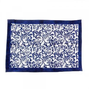 Tablemat Two Lotus Blue Table mat