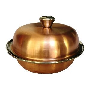 Stainless Steel Round Carry Dish