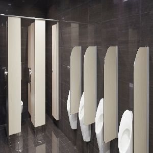 Toilet cubicle partition
