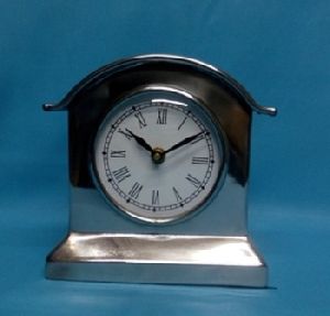 Stainless Steel living Room table clock