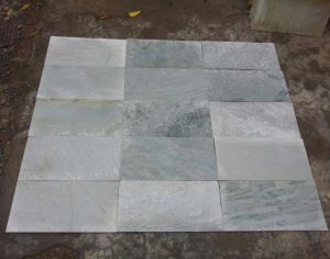 Himachal White Quartzites Tile
