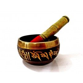 Decorative Tibetan Singing Bowl