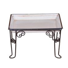 IRON TRAY WITH STAND