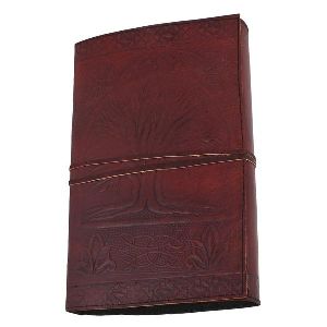 Ancient Tree of Life Embossed Leather Journal Leather Diary