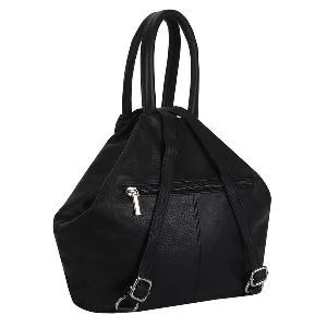 Women rucksack leather bag