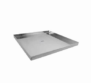 STAINLESS STEEL TRAY WITHOUT COVER