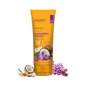 Sunscreen Lotion with Lilac Extract
