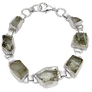 Quality Jewelry 80.00 Carat Green Amethyst Fashion Bracelet