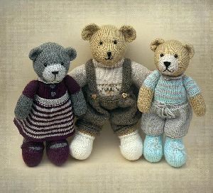 Hand Knitted Stuffed Toys