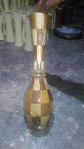 Handmade Wooden Flower Pot