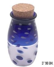 Glass Jar with Cork Stopper