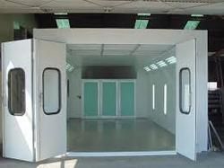 Spray Paint Booth Curtain Wall Enclosure Systems