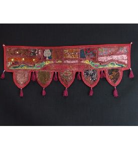 DOOR BOHEMIAN VALANCE TORAN WALL HANGING