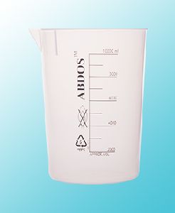BEAKERS WITHOUT HANDLE, TPX