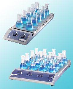 SWIRLTOP - MULTI CHANNEL MAGNETIC STIRRER and HOT PLATE