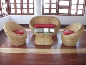 Apple Cane Sofa Set