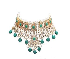 Kundan Necklace Earring Set