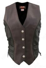 WLI-0361 Womens Leather Vest