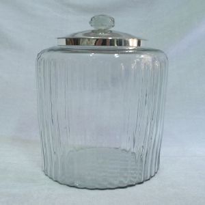 glass jar with tap