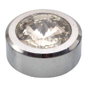 Brass Crystal Mirror Cap