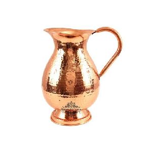 Copper Surahi Shaped Jug