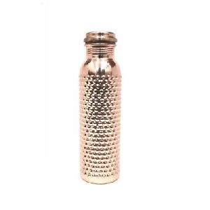 Steel Copper Diamond Bottle