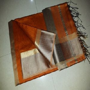 Designer silk cotton saree