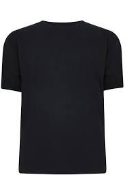 Black Round Neck T-Shirt