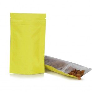 MATT FINISH - Stand Up Pouch with Zip Lock