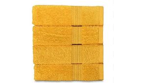 Yellow Cotton Bath Towel