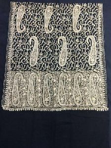 Wool Kashmiri Ari Embroidery Shawl