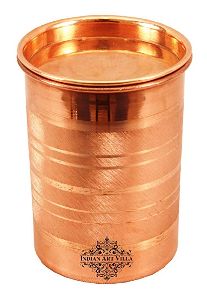 Copper Tumbler with Lid