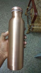 Round Copper Arab Bottle