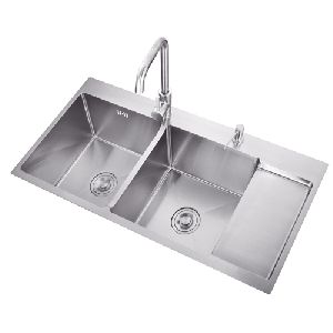 Double Bowl Sink drain sinks kitchen sink