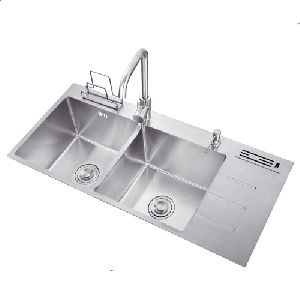Stainless Kitchen Sinks with drain board sinks