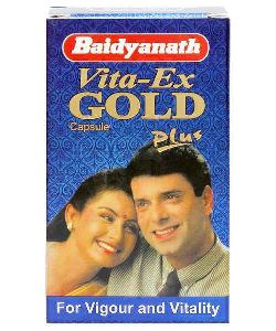 Baidynath Vita-Ex Gold Plus 10 Capsules combo of 3 packs