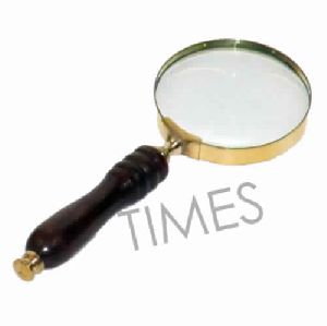 Antique Wooden Handle Magnifying