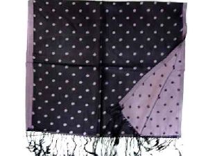 Silk Polka Dot Muffler