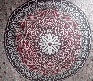 Hippy Mandala Tapestry