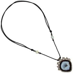 Gemstone Designer Handmade Wholesale Geode Necklace