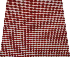 Cotton Polyester Blend Apple Print Fabric