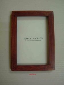 Wooden Red Picture Frame