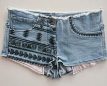 fancy Denim Shorts